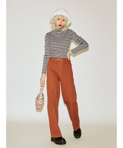 jouetie(ジュエティ)の「ムードストレートデニム(デニムパンツ・レディース・ブラック/ブラウン/ブルー・SMALL/MEDIUM)」の8枚目の写真