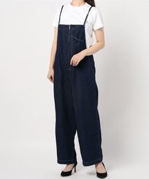 Samansa Mos2 blue | ECO DENIM サロペット(サロペット/オーバーオール)