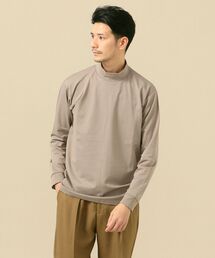 SHIPS | SHIPS: ポンチ ハイネック ロングスリーブ カットソー(Tシャツ/カットソー)