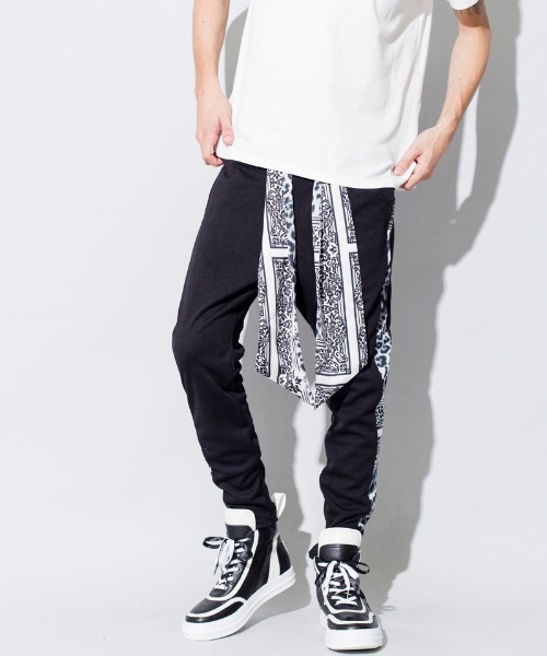 NO ID.（ノーアイディ）の「mp8672-スカーフストリングサルエル