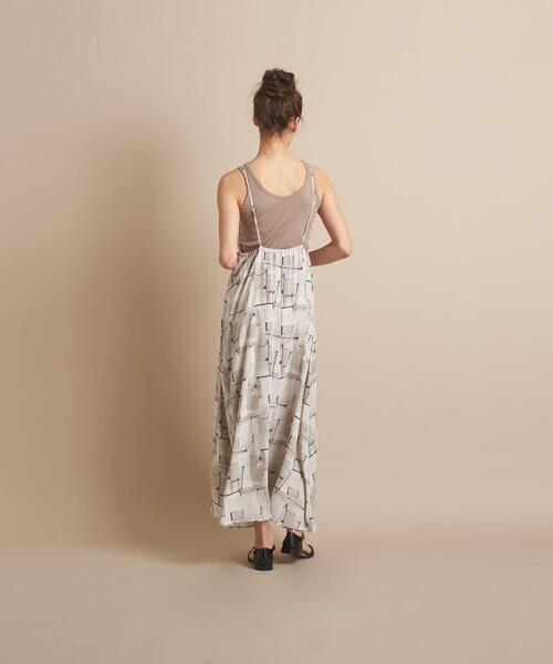 Steven Alan（スティーブンアラン）の「＜Steven Alan＞∴STONE WALL PRINT DRESS/ワンピース（ワンピース・レディース・ライトグレー・S/M）」の5枚目の写真