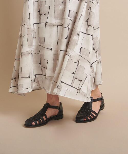 Steven Alan（スティーブンアラン）の「＜Steven Alan＞∴STONE WALL PRINT DRESS/ワンピース（ワンピース・レディース・ライトグレー・S/M）」の6枚目の写真