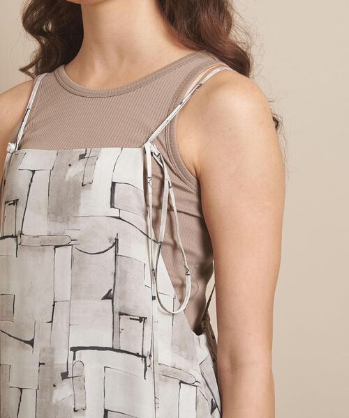 Steven Alan（スティーブンアラン）の「＜Steven Alan＞∴STONE WALL PRINT DRESS/ワンピース（ワンピース・レディース・ライトグレー・S/M）」の8枚目の写真