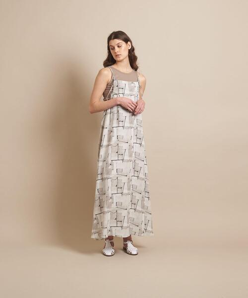 Steven Alan（スティーブンアラン）の「＜Steven Alan＞∴STONE WALL PRINT DRESS/ワンピース（ワンピース・レディース・ライトグレー・S/M）」の11枚目の写真