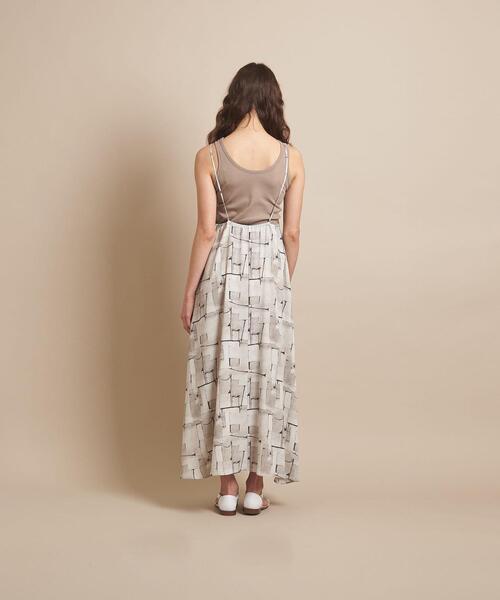 Steven Alan（スティーブンアラン）の「＜Steven Alan＞∴STONE WALL PRINT DRESS/ワンピース（ワンピース・レディース・ライトグレー・S/M）」の13枚目の写真