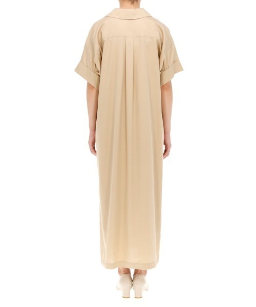 RITO（リト）の「RITO コットンシルクドレス（ワンピース・レディース・ベージュ・36）」の2枚目の写真