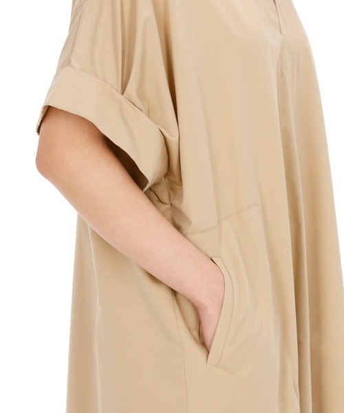 RITO（リト）の「RITO コットンシルクドレス（ワンピース・レディース・ベージュ・36）」の3枚目の写真