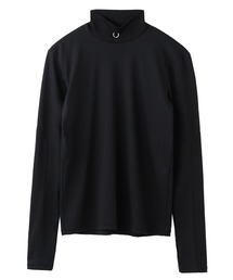 JOHN LAWRENCE SULLIVAN | HI NECK TOP WITH BODY PIERCING JEWELRY(Tシャツ/カットソー)