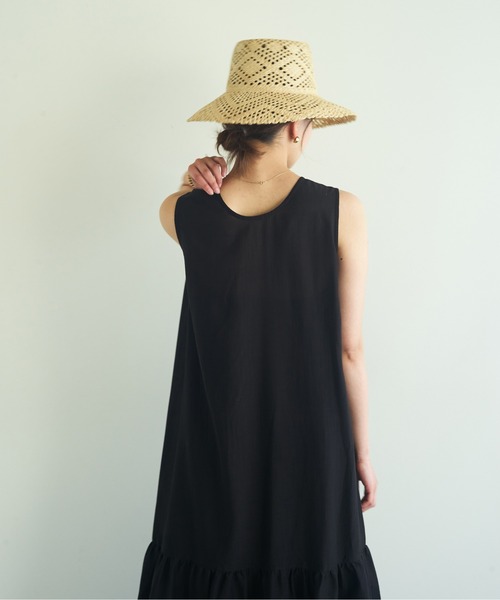 GALLARDAGALANTE（ガリャルダガランテ）の「ティアードマキシワンピース（ワンピース・レディース・ブラック/ミント・マルチサイズ）」の7枚目の写真