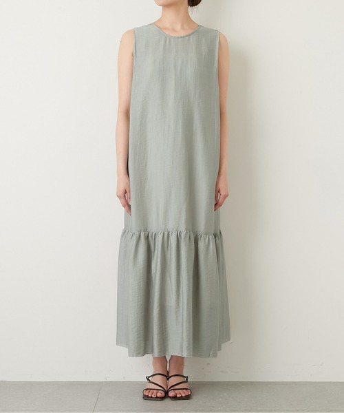 GALLARDAGALANTE（ガリャルダガランテ）の「ティアードマキシワンピース（ワンピース・レディース・ブラック/ミント・マルチサイズ）」の20枚目の写真