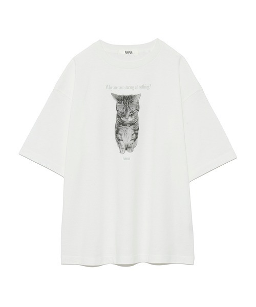 「FURFUR」 半袖シャツ FREE ホワイト レディース FURFUR 「FURFUR」 半袖ニット FREE ホワイト レディース