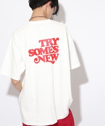 PBLIM | 【PAGEBOYLIM】トライメッセージT(Tシャツ/カットソー)