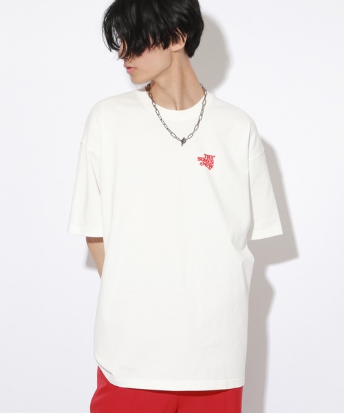 PBLIM(ページボーイリム)の「PAGEBOYLIM/トライメッセージT(Tシャツ/カットソー・レディース・ブラック/オフホワイト/ブルー/レッド/ブラック×グリーン/ホワイト×レッド/グリーン/オレンジ系その他/カーキ/ブラック×ホワイト・MEDIUM/LARGE/SMALL)」の15枚目の写真