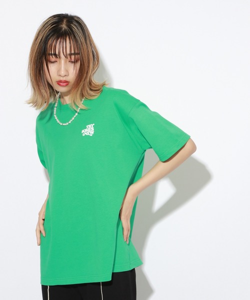 PBLIM(ページボーイリム)の「PAGEBOYLIM/トライメッセージT(Tシャツ/カットソー・レディース・ブラック/オフホワイト/ブルー/レッド/ブラック×グリーン/ホワイト×レッド/グリーン/オレンジ系その他/カーキ/ブラック×ホワイト・MEDIUM/LARGE/SMALL)」の22枚目の写真