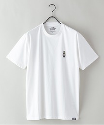ドライ機能付き（速乾機能）ＣＡＭＰモチーフワンポイント刺繍ビッグシルエットＴシャツ