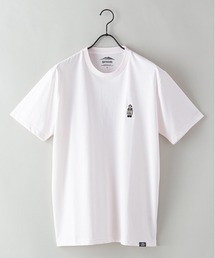 ドライ機能付き(速乾機能)CAMPモチーフワンポイント刺繍ビッグシルエットTシャツ