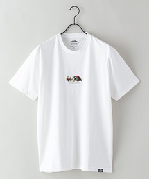 ドライ機能付き(速乾機能)CAMPモチーフワンポイント刺繍ビッグシルエットTシャツ