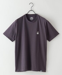 ドライ機能付き(速乾機能)CAMPモチーフワンポイント刺繍ビッグシルエットTシャツ