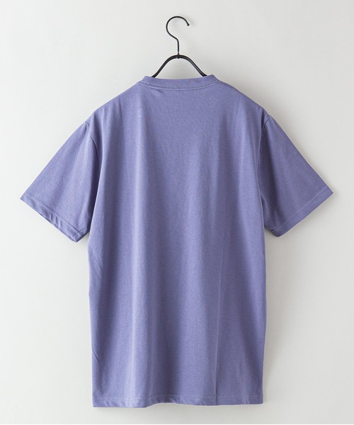 OUTDOOR PRODUCTS APPAREL(アウトドアプロダクツアパレル)の「ドライ機能付き(速乾機能)CAMPモチーフワンポイント刺繍ビッグシルエットTシャツ(Tシャツ/カットソー・メンズ・ホワイト/チャコールグレー/ブラック/ベージュ/オフホワイト/ピンク/アイボリー/ブルー系その他/ライトピンク・MEDIUM/LARGE/X-LARGE)」の17枚目の写真