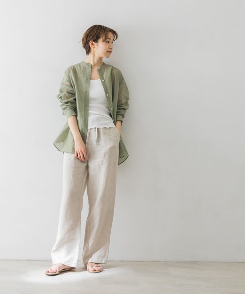 URBAN RESEARCH（アーバンリサーチ）の「ブラトップリブタンクトップ（タンクトップ・レディース・ライトベージュ/ブラック/ラベンダー/オフホワイト・FREE）」の5枚目の写真