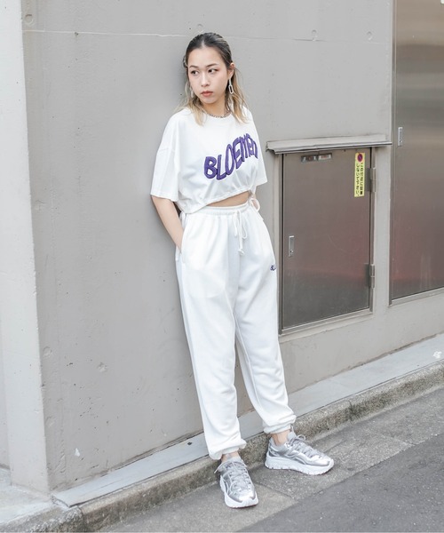 RASVOA（ラスボア）の「ＢＬＯＥＭＥＮスウェットパンツ（スウェットパンツ・レディース・ブラック/オフホワイト・FREE）」の14枚目の写真