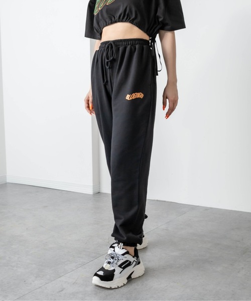RASVOA（ラスボア）の「ＢＬＯＥＭＥＮスウェットパンツ（スウェットパンツ・レディース・ブラック/オフホワイト・FREE）」の7枚目の写真