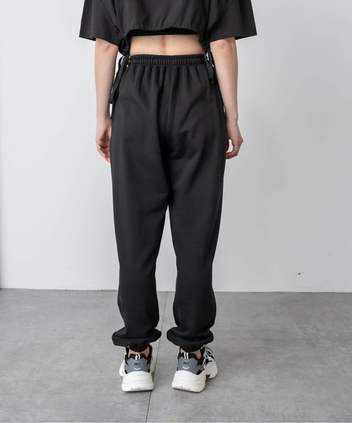RASVOA（ラスボア）の「ＢＬＯＥＭＥＮスウェットパンツ（スウェットパンツ・レディース・ブラック/オフホワイト・FREE）」の8枚目の写真