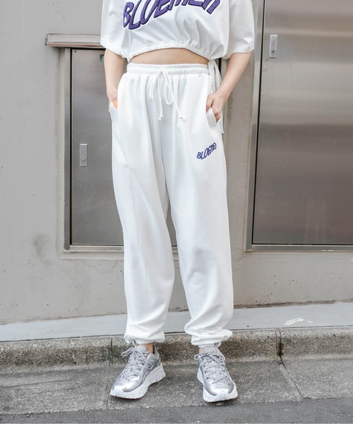 RASVOA（ラスボア）の「ＢＬＯＥＭＥＮスウェットパンツ（スウェットパンツ・レディース・ブラック/オフホワイト・FREE）」の21枚目の写真