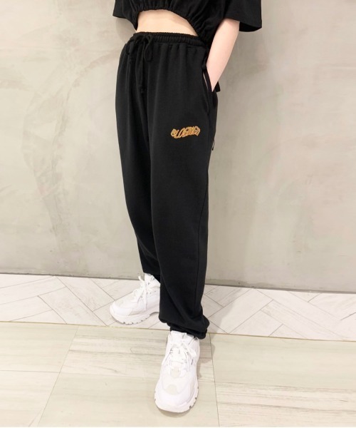 RASVOA（ラスボア）の「ＢＬＯＥＭＥＮスウェットパンツ（スウェットパンツ・レディース・ブラック/オフホワイト・FREE）」の19枚目の写真