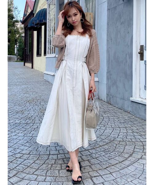 RESEXXY（リゼクシー）の「スクエアクロコサンダル（サンダル・レディース・ブラック/ピンク/ブラウン・SMALL/MEDIUM/LARGE）」の12枚目の写真