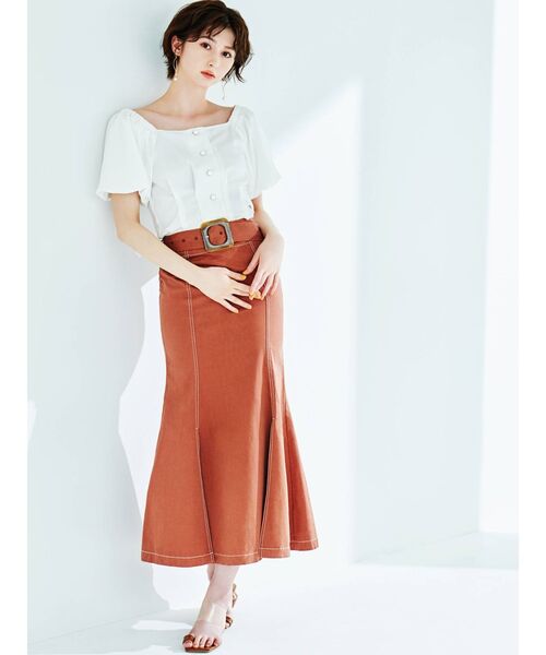 RESEXXY（リゼクシー）の「スクエアクロコサンダル（サンダル・レディース・ブラック/ピンク/ブラウン・SMALL/MEDIUM/LARGE）」の20枚目の写真