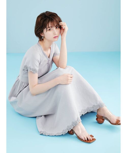 RESEXXY（リゼクシー）の「スクエアクロコサンダル（サンダル・レディース・ブラック/ピンク/ブラウン・SMALL/MEDIUM/LARGE）」の17枚目の写真