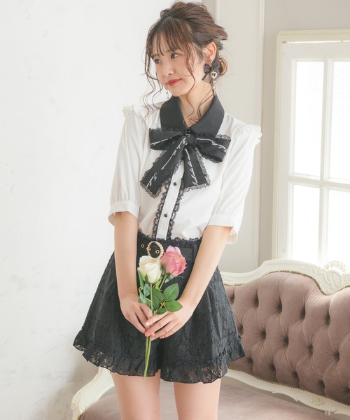 ROJITA（ロジータ）の「ロゴリボンブラウス（シャツ/ブラウス・レディース・ホワイト/ブラック/ベージュ・FREE）」の15枚目の写真