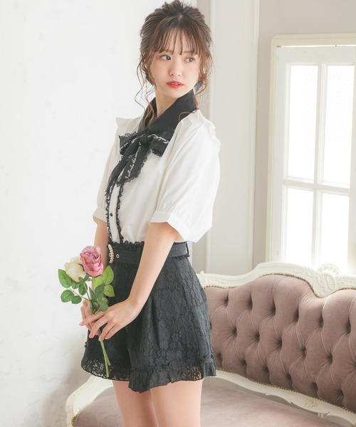 ROJITA（ロジータ）の「ロゴリボンブラウス（シャツ/ブラウス・レディース・ホワイト/ブラック/ベージュ・FREE）」の16枚目の写真