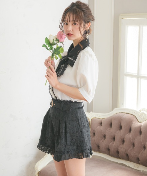 ROJITA（ロジータ）の「ロゴリボンブラウス（シャツ/ブラウス・レディース・ホワイト/ブラック/ベージュ・FREE）」の17枚目の写真