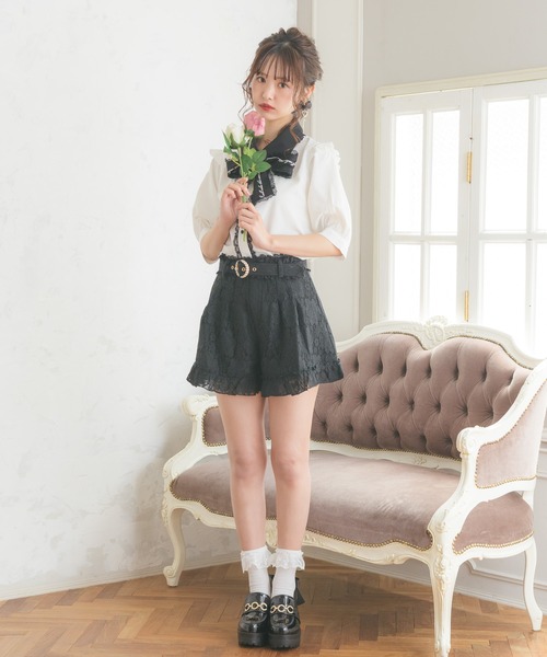 ROJITA（ロジータ）の「ロゴリボンブラウス（シャツ/ブラウス・レディース・ホワイト/ブラック/ベージュ・FREE）」の19枚目の写真