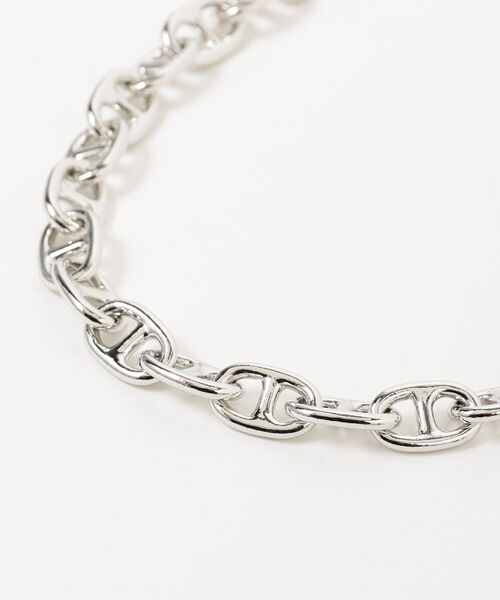 Ray BEAMS（レイビームス）の「Ray BEAMS / マリンチェーン ネックレス（ネックレス・レディース・シルバー・ONE SIZE）」の2枚目の写真