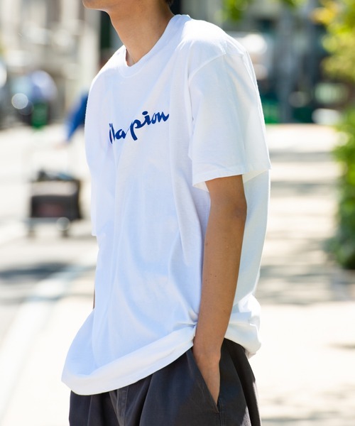 Champion(チャンピオン)の「【Champion】フロントロゴTEEシャツ チャンピオン半袖Tシャツ GT23H Y06794(Tシャツ/カットソー・メンズ・ブラック/グレー/ホワイト/ネイビー/ワイン/ダークグレー/グリーン/パープル・S/M/L/XL/XS/XXL)」の14枚目の写真