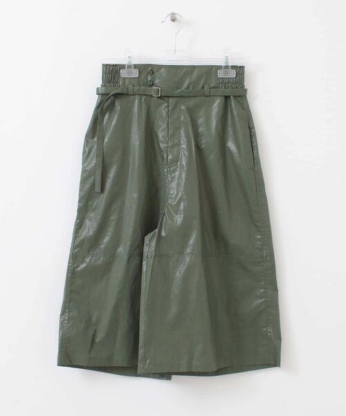 LAATO(ラート)の「GAUCHO PANTS(その他パンツ・レディース・グリーン/オフホワイト・FREE)」の2枚目の写真