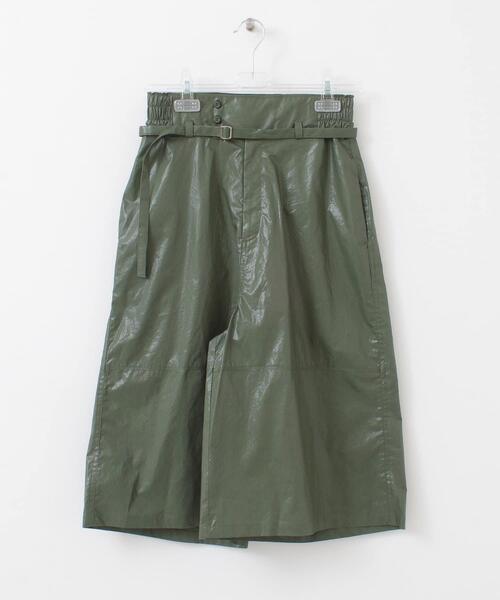 LAATO(ラート)の「GAUCHO PANTS(その他パンツ・レディース・グリーン/オフホワイト・FREE)」の3枚目の写真