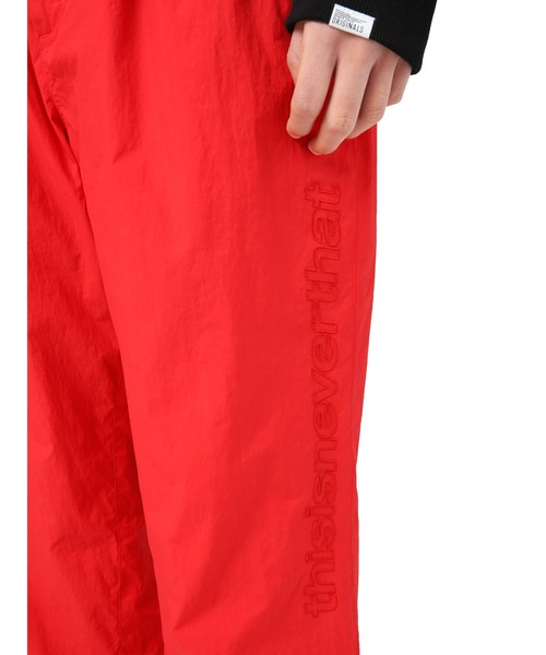 thisisneverthat（ディスイズネバーザット）の「21SSM SP NYLON SPORT PANT（その他パンツ・メンズ・ブラック/レッド/グリーン系カモフラージュ・S/M/L）」の7枚目の写真