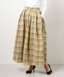 Samansa Mos2 | チェックタックスカート(スカート)