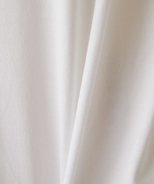 BEARDSLEY（ビアズリー）の「ソーダ刺繍T（Tシャツ/カットソー・レディース・ホワイト/グレー・FREE）」の13枚目の写真