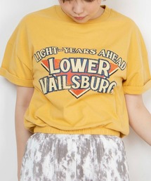 WEGO | WEGO/ロールアップスリーブプリントTシャツ(Tシャツ/カットソー)