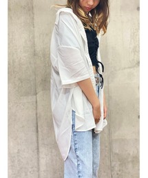 one way | オーバーサイズハンソデシャツ(シャツ/ブラウス)