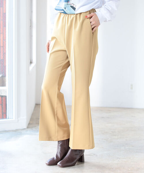 B:MING by BEAMS(ビーミングバイビームス)の「B:MING by BEAMS / センタープレス フレア パンツ 21AW(その他パンツ・レディース・ブラウン/グリーン系/マスタード・SMALL/MEDIUM)」の20枚目の写真