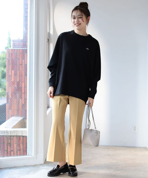 B:MING by BEAMS(ビーミングバイビームス)の「B:MING by BEAMS / センタープレス フレア パンツ 21AW(その他パンツ・レディース・ブラウン/グリーン系/マスタード・SMALL/MEDIUM)」の13枚目の写真