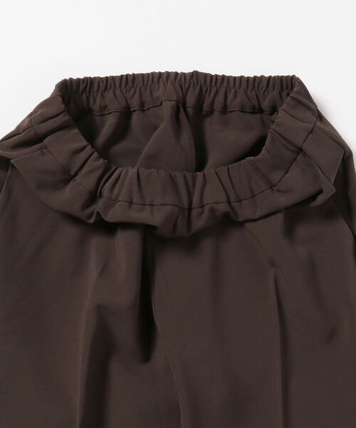 B:MING by BEAMS(ビーミングバイビームス)の「B:MING by BEAMS / センタープレス フレア パンツ 21AW(その他パンツ・レディース・ブラウン/グリーン系/マスタード・SMALL/MEDIUM)」の10枚目の写真