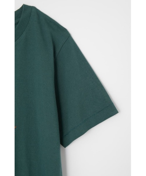 MOUSSY（マウジー）の「MOUSSY EMBLEM Tシャツ（Tシャツ/カットソー・レディース・ライトブルー/グリーン/ブラック/アイボリー・FREE）」の11枚目の写真