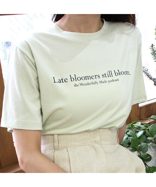 MODE ROBE(モードローブ)の「フロントロゴTシャツ(Tシャツ/カットソー・レディース・ホワイト/ピンク/ミント・FREE)」の22枚目の写真